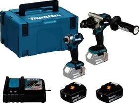 Makita DLX2549TJ Akku-Maschinenset inkl. MAKPAC + 2 Akkus 5.0Ah