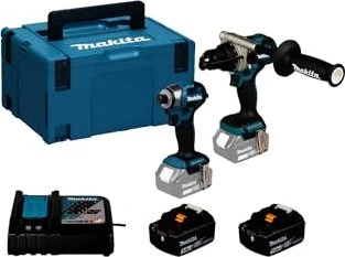 Makita DLX2549TJ Akku-Maschinenset inkl. MAKPAC + 2 Akkus 5.0Ah