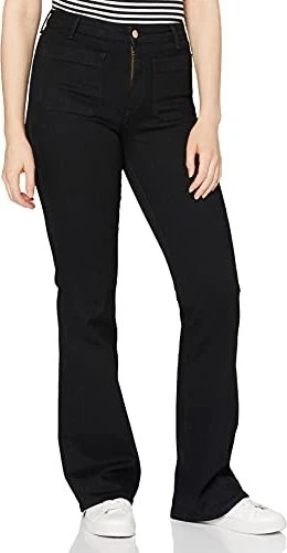 Wrangler Flare Jeans retro black (Damen)