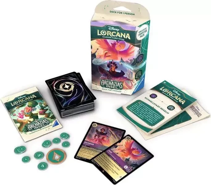 Disney Lorcana - Archazias Insel - Starter Deck Amethyst Stahl (DE)