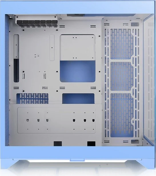 Thermaltake CTE E600 MX Hydrangea Blue, blau, Glasfenster