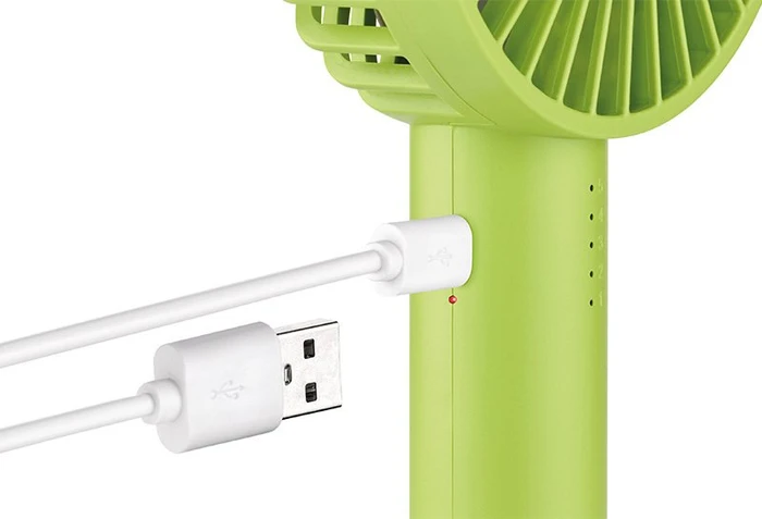Unold 86626 Breezy II Handventilator grün