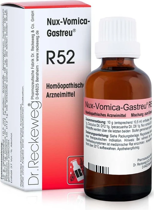 Dr. Reckeweg Nux-Vomica-Gastreu R52 Mischung, 50ml