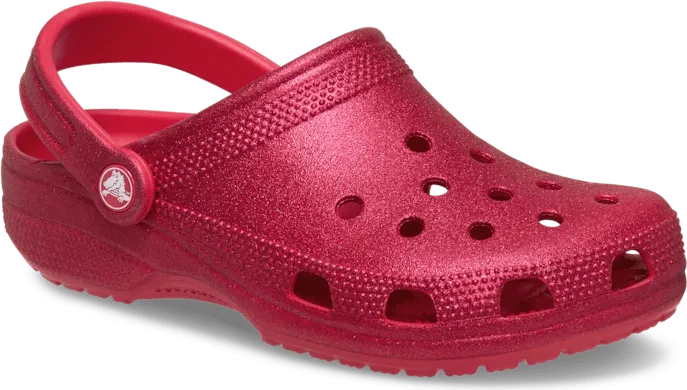 Crocs Classic Glitter digital raspberry glitter (Damen)