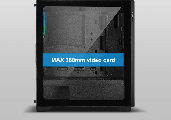 AZZA Hive M 450, Glasfenster
