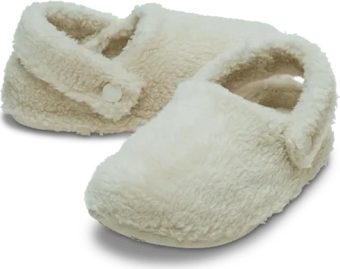 Crocs Classic Cozzzy Slipper stucco (Junior)