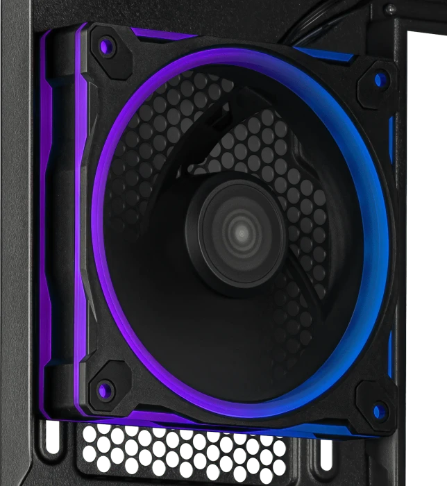 ASUS Prime AP202 ARGB, schwarz, Glasfenster