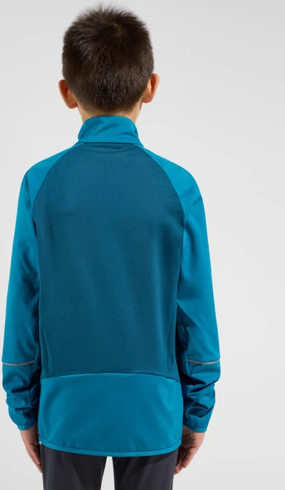 Odlo Brensholmen Funktionsjacke saxony blue/deep dive (Junior)