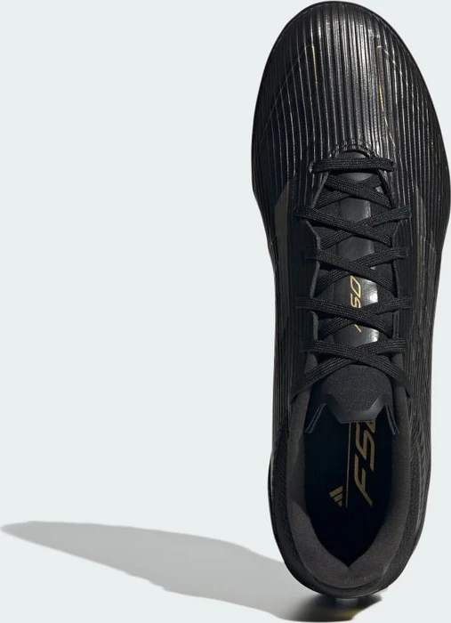 adidas F50 League TF core black/iron metallic/gold metallic