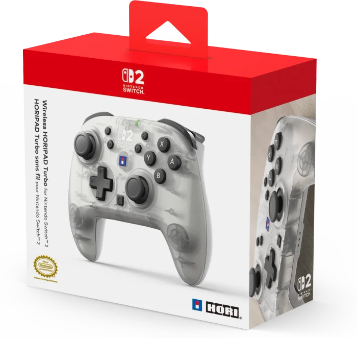 Hori Horipad Turbo Wireless Controller frost (Switch 2/Switch)