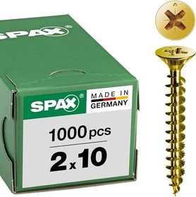Spax YELLOX A2L 4CUT PZ1 Universalschraube, 2x10mm, 1000 Stück