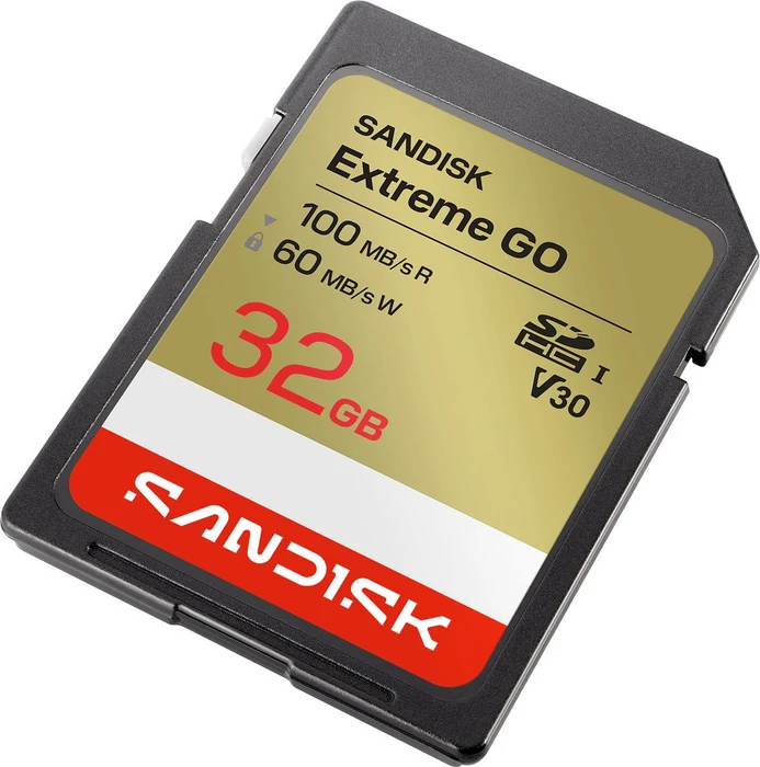 SanDisk Extreme GO R100/W60 32GB, UHS-I, Class 10