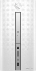 HP Pavilion 570-p586ng, weiß, Core i5-7400, 8GB RAM, 128GB SSD, 1TB HDD, GeForce GT 1030 (2CX78EA#ABD)