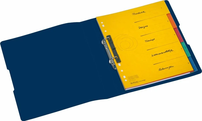 Herlitz easy orga to go green Ringbuch 2-Ring Recycling, 25mm, A4, dunkelblau