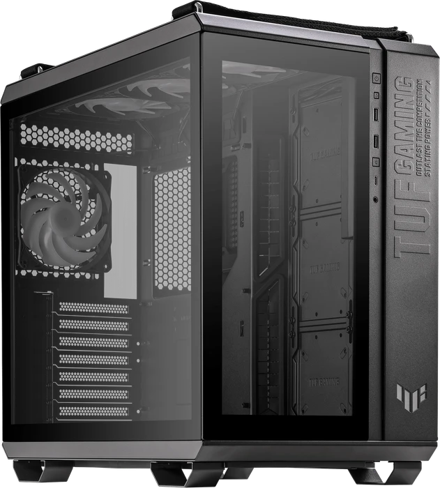 ASUS TUF Gaming GT502 Plus Black, Glasfenster