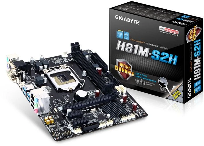 GIGABYTE GA-H81M-S2H (Intel 1150)