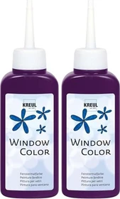 Kreul Window Color Glasmalfarbe, violett, 80ml