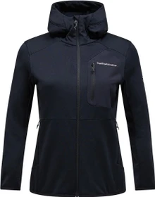 Peak Performance Utility Light Zip Hoodie schwarz (Damen)