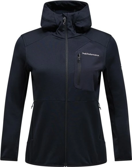 Peak Performance Utility Light Zip Hoodie schwarz (Damen)