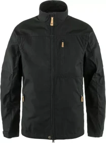 Fjällräven Övik Stencollar Funktionsjacke schwarz (Herren)