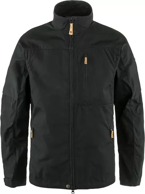 Fjällräven Övik Stencollar Funktionsjacke schwarz (Herren)