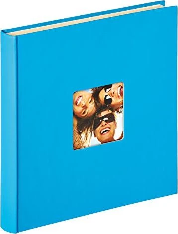 Walther Design Selbstklebe Fotoalbum Fun 33.5x33 blau