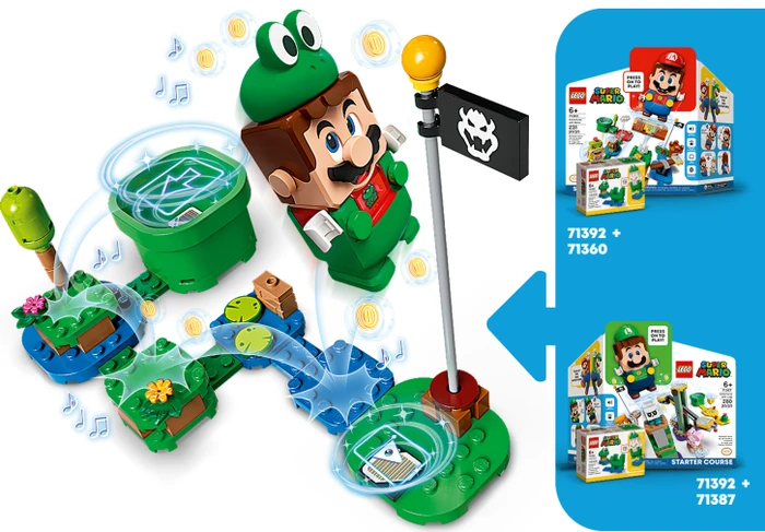 LEGO Super Mario - Frosch-Mario Anzug