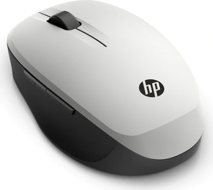 HP Dual-Mode Mouse 300 silber, USB/Bluetooth