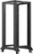 Lanberg Open Rack Series 19" Open Frame Rack 27HE, 4-Pfosten, mit Rollen, Flat Pack, tiefenverstellbar, 430-590mm, RAL 9004, 800mm tief Vorschaubild
