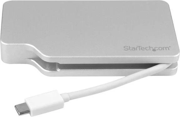 StarTech USB-C auf VGA/DVI/HDMI/Mini DisplayPort, 4-in-1 Adapter weiß