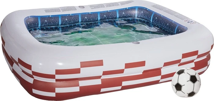 Happy People Family Pool Stadion Planschbecken rechteckig 200x150x50cm