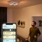 Philips Hue White Ambiance Buckram 4-flammig weiß Vorschaubild