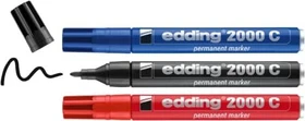 edding 2000 C schwarz/blau/rot, 3er-Set