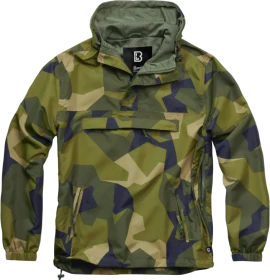 Brandit Windbreaker Summer Anorak swedish camo (Herren)