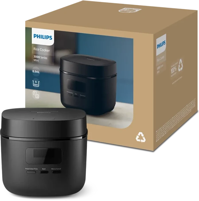 Philips HD3080/80 3000 Series Mini- Reiskocher