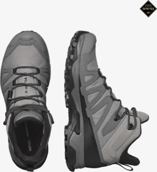 Salomon X Ultra 4 Mid GTX sharkskin/quiet shade/black (Herren)