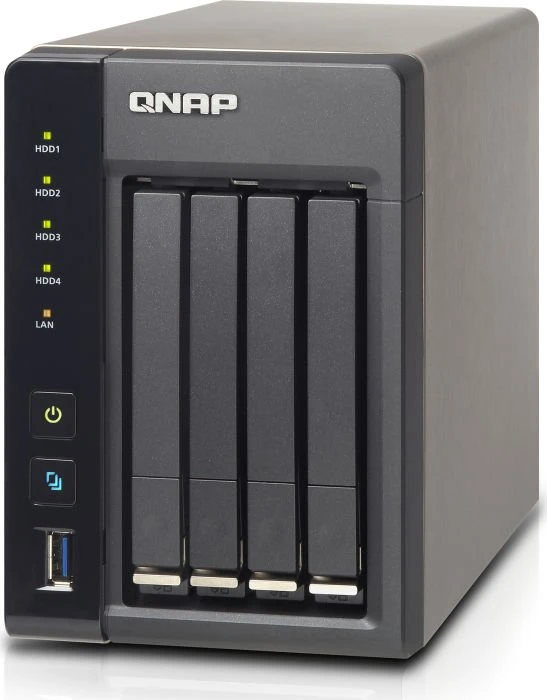 QNAP Turbo Station TS-453S Pro, 4GB RAM, 2x RJ-45 1000Base-T, 3x USB-A 2.0