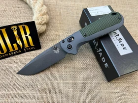 Benchmade Redoubt Taschenmesser schwarz/grün