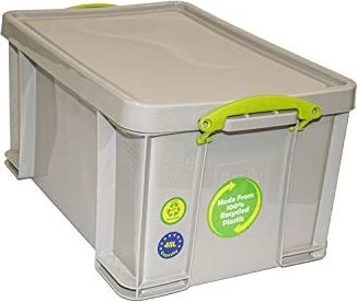 Really Useful Box Aufbewahrungsbox, 48l, transparent