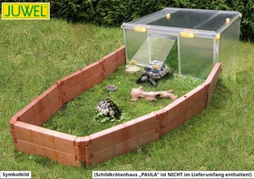 Juwel Schildkrötenhaus Paula Auslaufgehege, Terrakotta