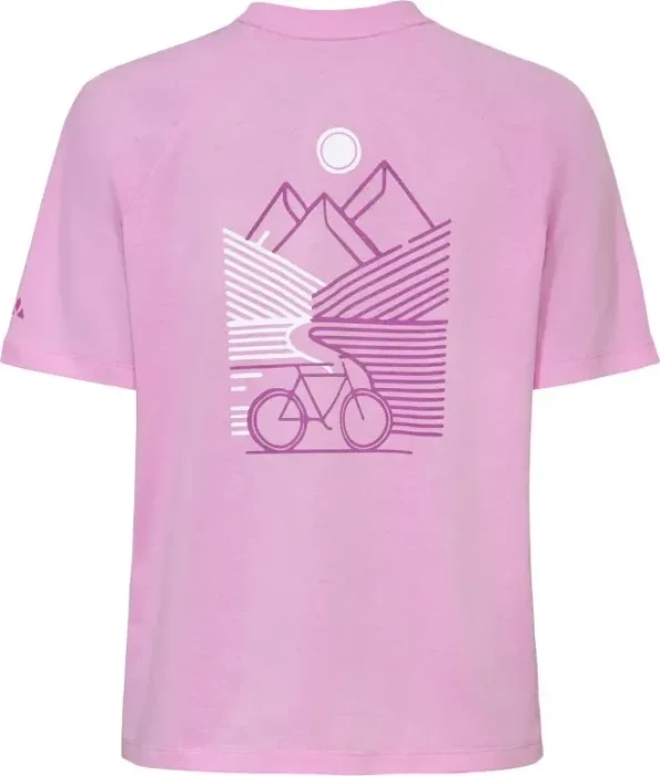 Vaude Cyclist Funktionsshirt kurzarm raspberry (Damen)