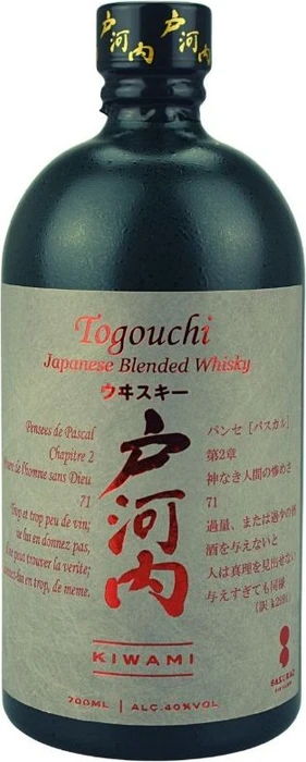 Togouchi Kiwami Japanese Blended Whisky 700ml