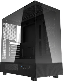 DarkFlash DPX90 Black, Glasfenster