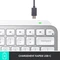 Logitech MX Keys Mini, LEDs weiß, Logi Bolt, Pale Gray, weiß/grau, USB/Bluetooth, FR Vorschaubild