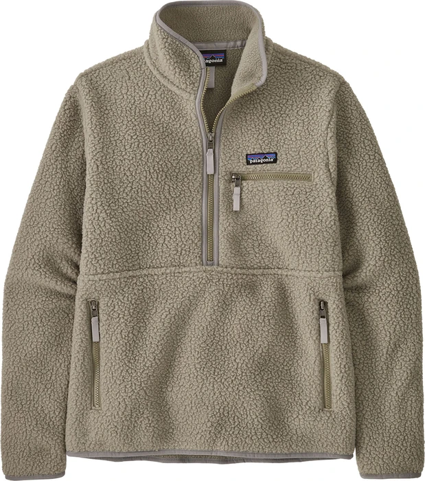 Patagonia Retro Pile Fleece Marsupial Pullover river rock green (Damen)