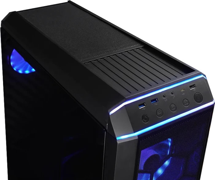 Chieftec Gamer GP-03B Stallion 3, schwarz, USB-C, Glasfenster