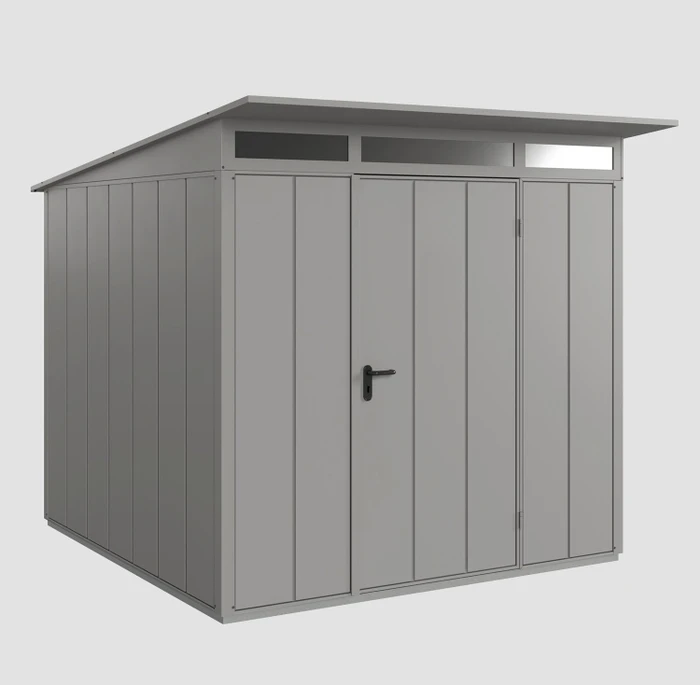 EcoStar Elegant Premiumline Typ 2 Gerätehaus grau