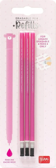 Parker löschbare Gelroller Ersatzmine Gel-Mine 0.7mm pink, 3er-Pack