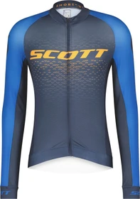 Scott RC Pro Trikot langarm midnight blue/copper orange (Herren)