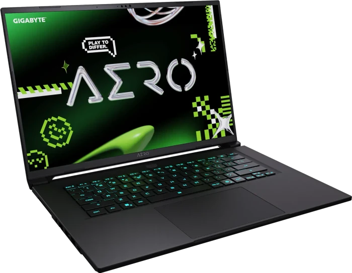 GIGABYTE AERO X16, Space Gray, Ryzen 9 270, 16GB RAM, 1TB SSD, GeForce RTX 5070, DE